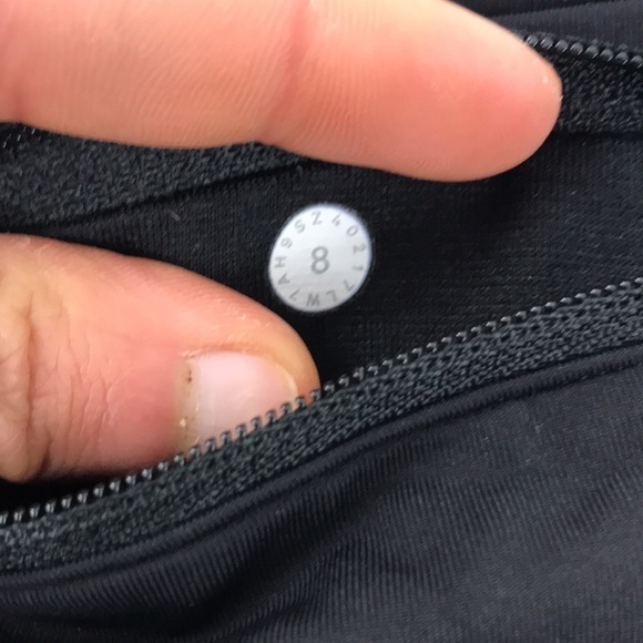 Lululemon Pace Perfect Short (3") Soundwave White Black / Black - Picture 4 of 6